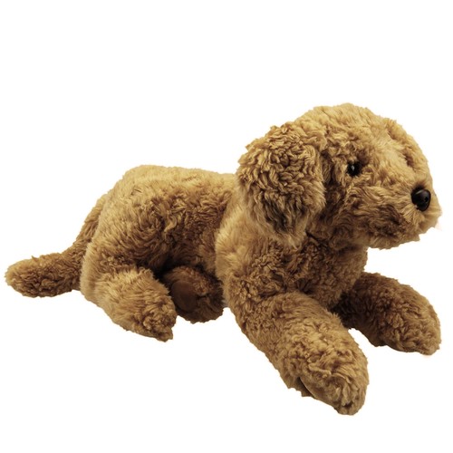 Cockapoo soft toy dog - toy, red