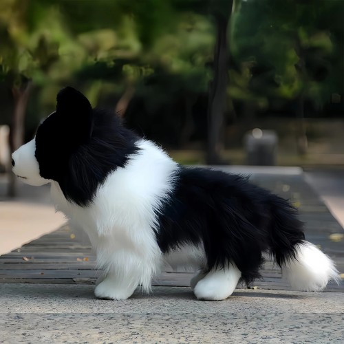 Chase border collie - collie, plush