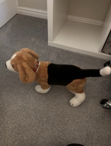 2004 fao schwarz dog beagle - schwarz,