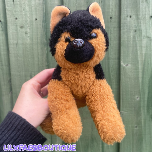 German shepherd soft toy - shepherd,